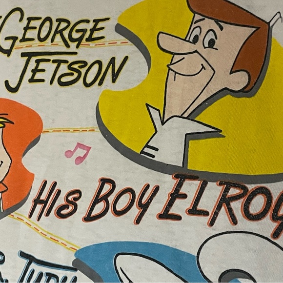 Vintage 1990 The Jetsons Hanna-Barbera Changes Tshirt Size XL - Picture 3 of 6